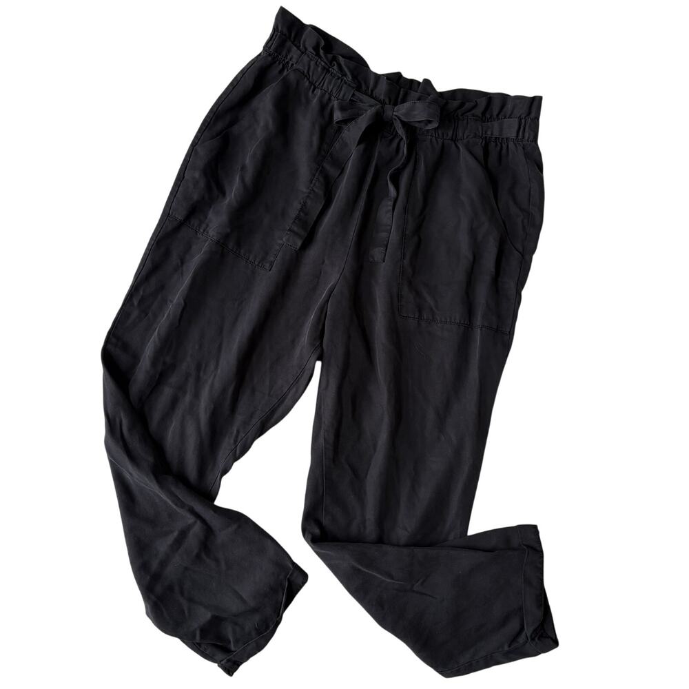 a.n.a Black Paper Bag Pants Trousers women's Large